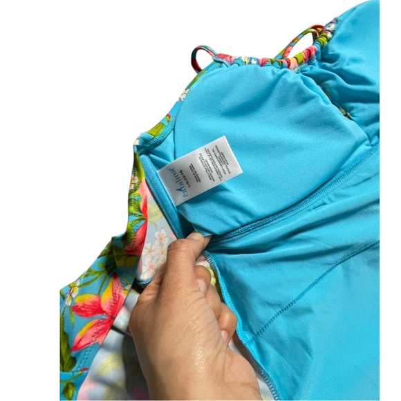 Catalina Floral Ruffle Tankini Top | Women’s L/G 12–14 | - Picture 4 of 7